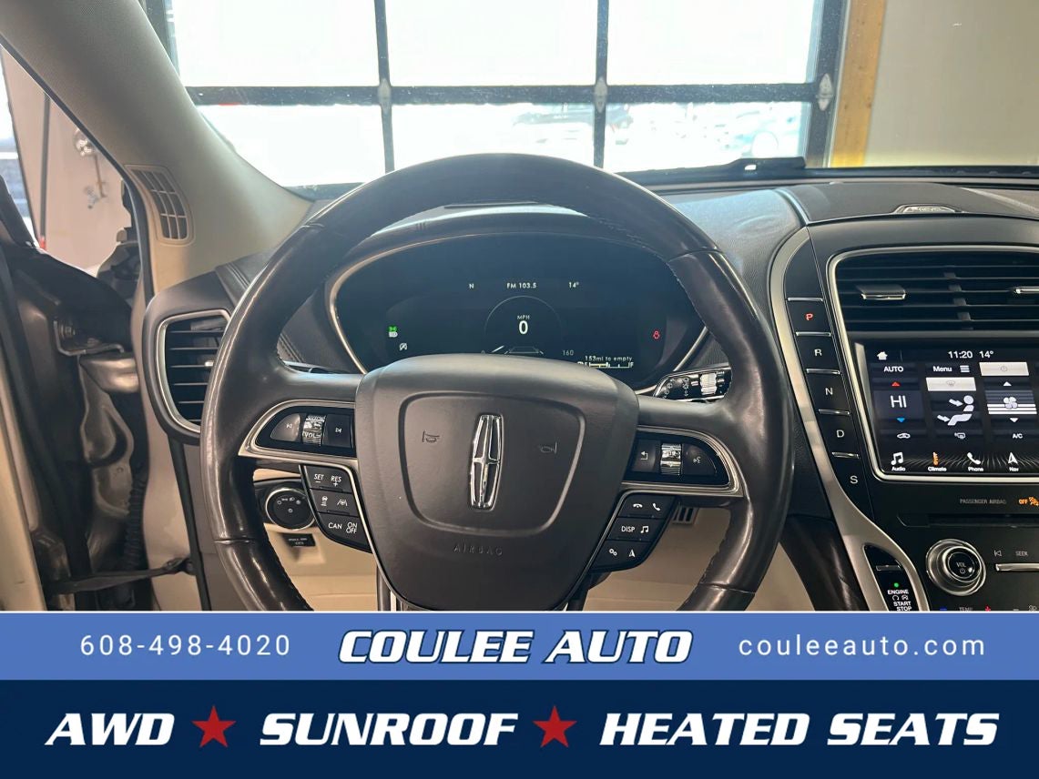 2019 Lincoln Nautilus Reserve Sport Utility 4D