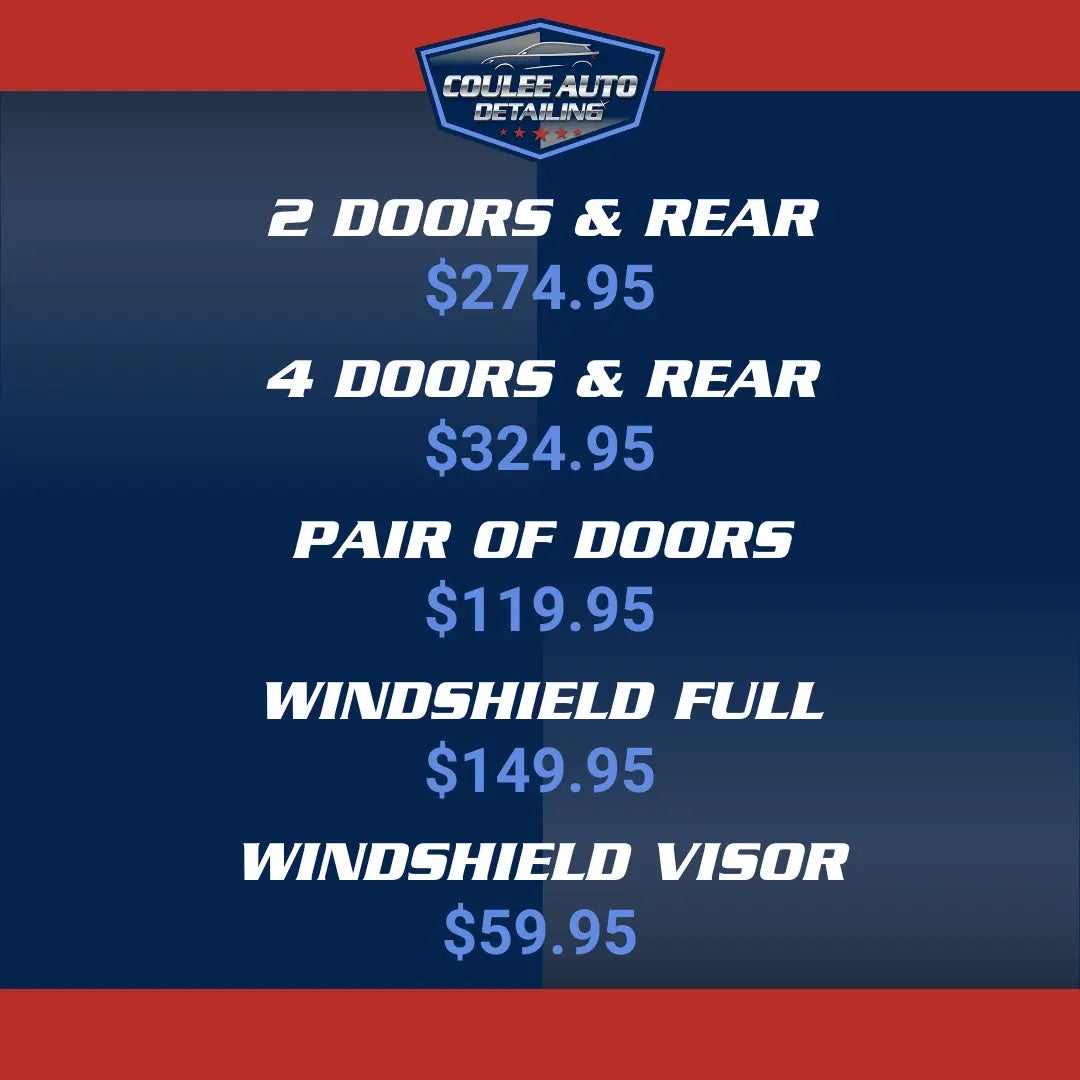 Car Tinting at Coulee Auto in LaCrosse WI