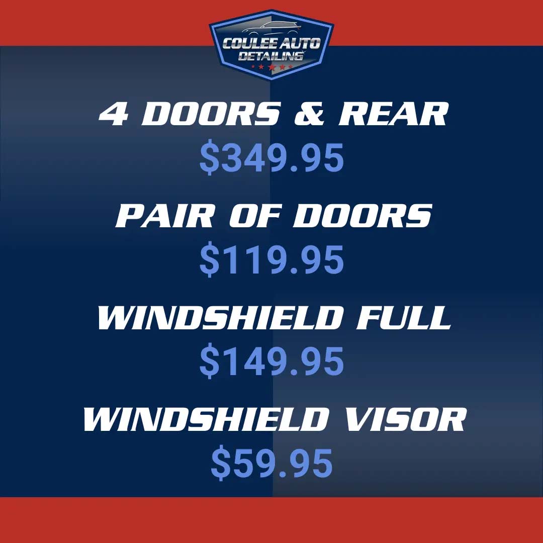 Minivan Tinting at Coulee Auto in LaCrosse WI