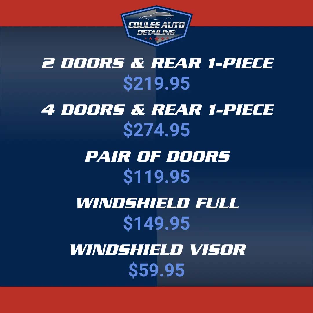 Truck Tinting at Coulee Auto in LaCrosse WI